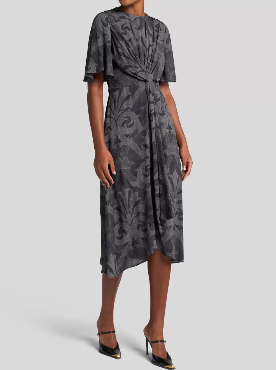 Damen ETRO AUSGESTELLTES KLEID MIT PRINT