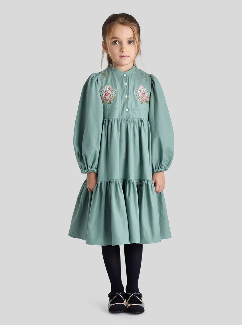 ETRO BESTICKTES KLEID FÜR KINDER