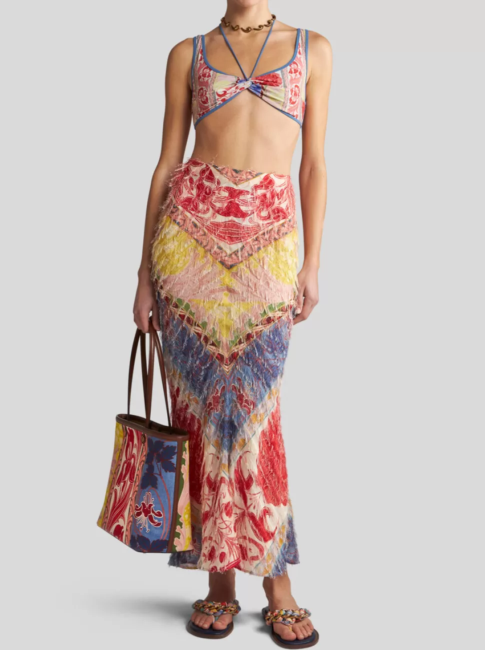 Damen ETRO BIKINI MIT -SUMMER-PRINT