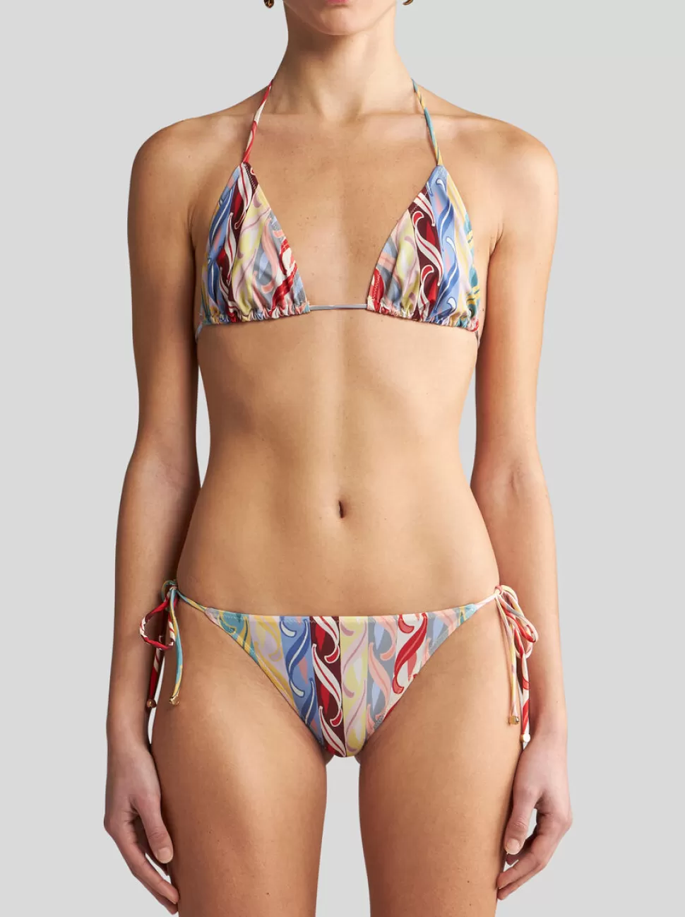 Damen ETRO BIKINI MIT STREIFENPRINT