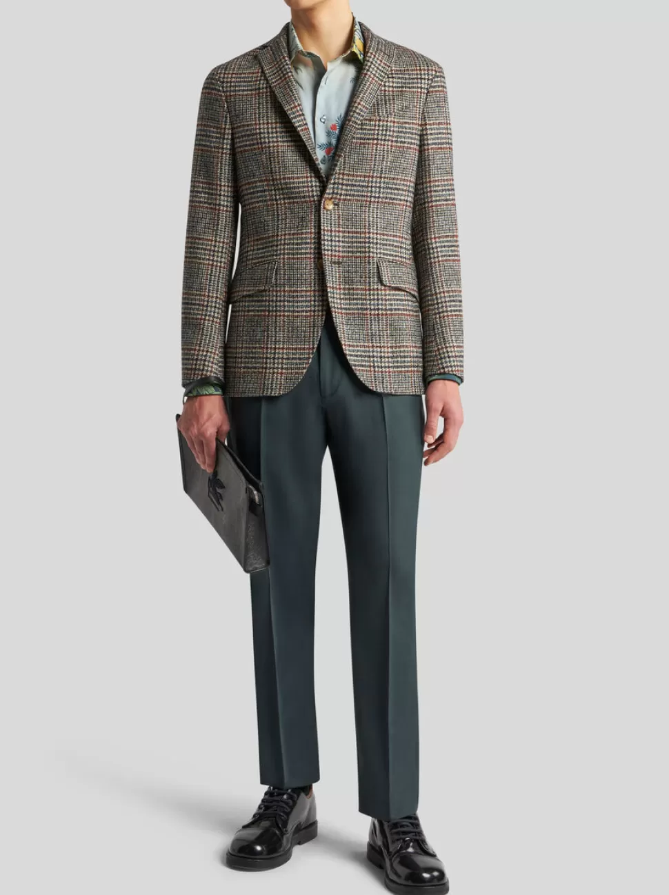 Herren ETRO BLAZER AUS WOLLE UND ALPAKA