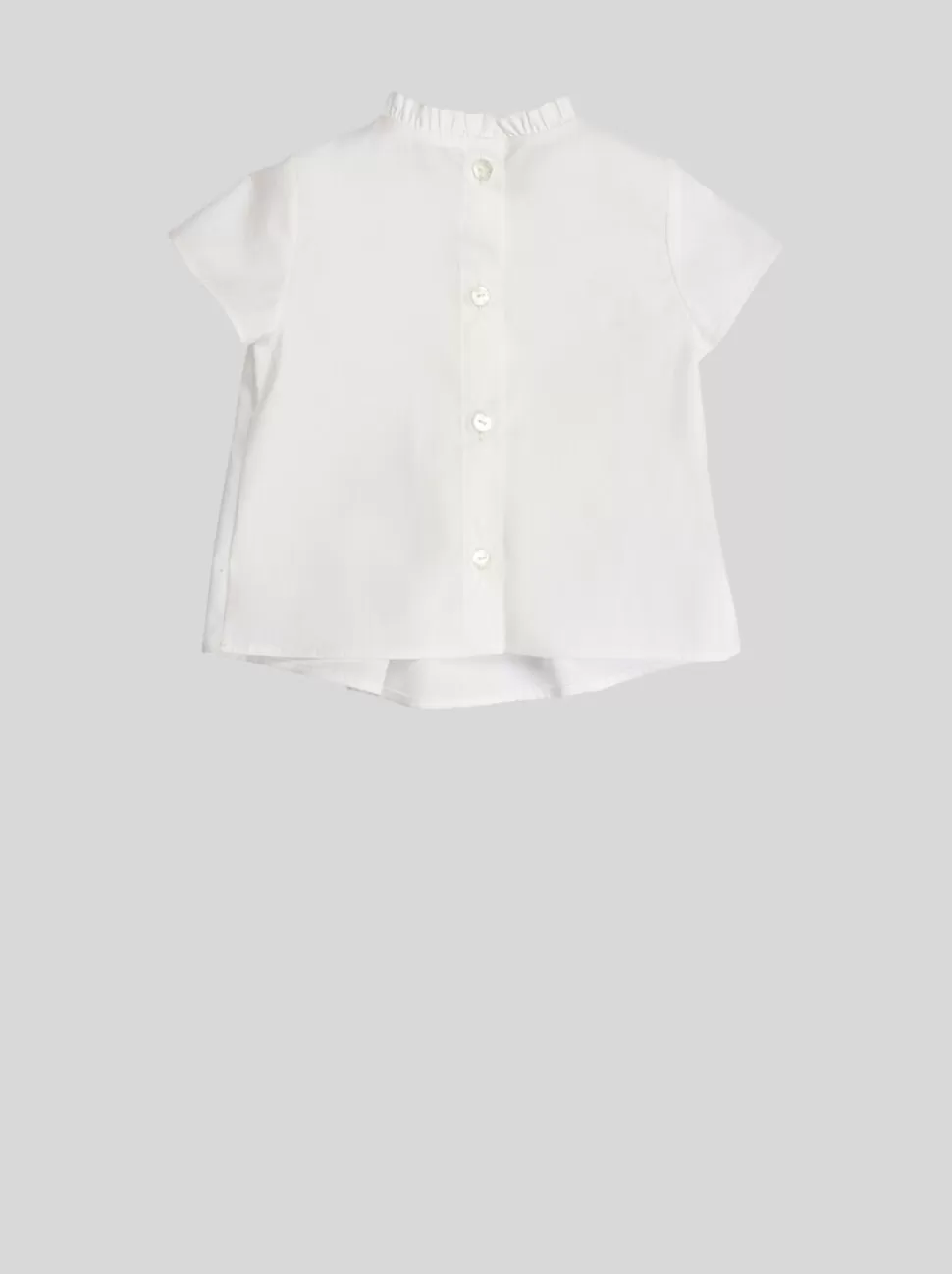 ETRO BLUSE MIT FALTEN FÜR BABYS