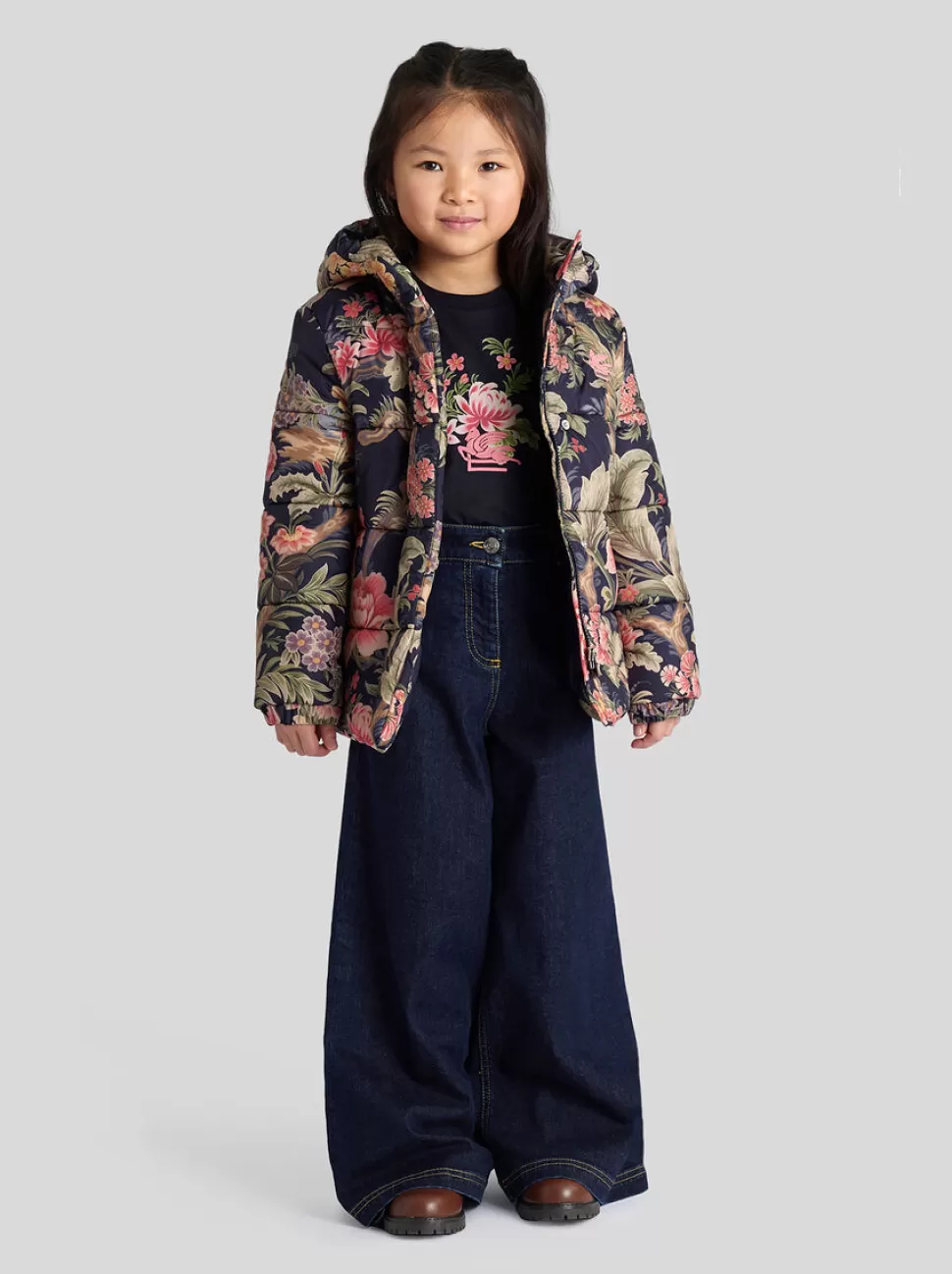 ETRO BOMBERJACKE MIT BLUMENMUSTER FÜR KINDER