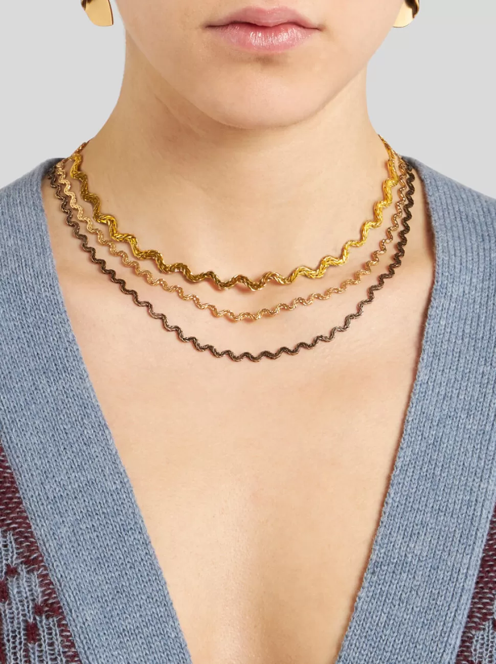 Damen ETRO CHOKER-HALSKETTE WAVES