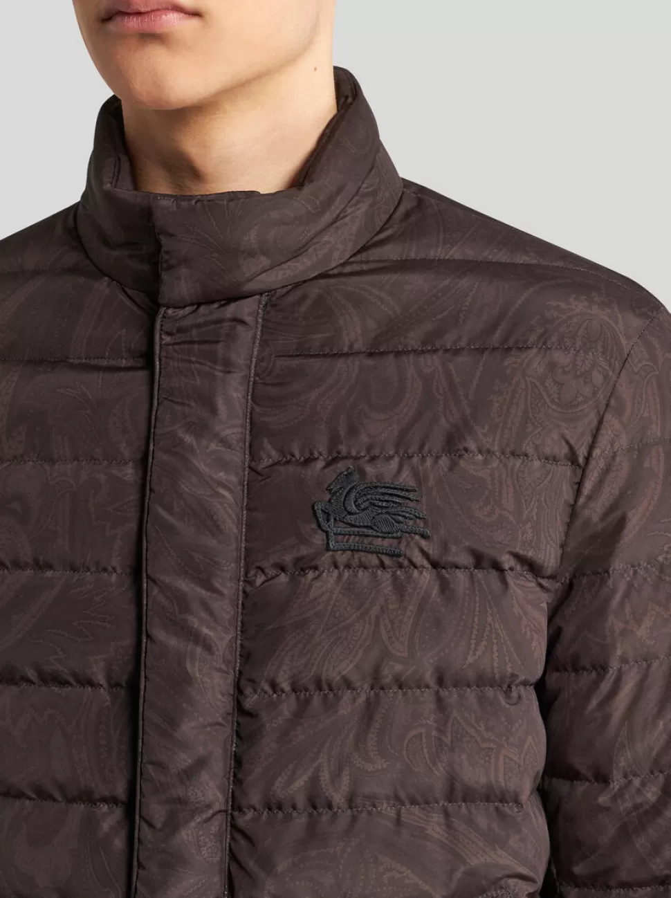 Herren ETRO DAUNENJACKE MIT PAISLEY-PRINT