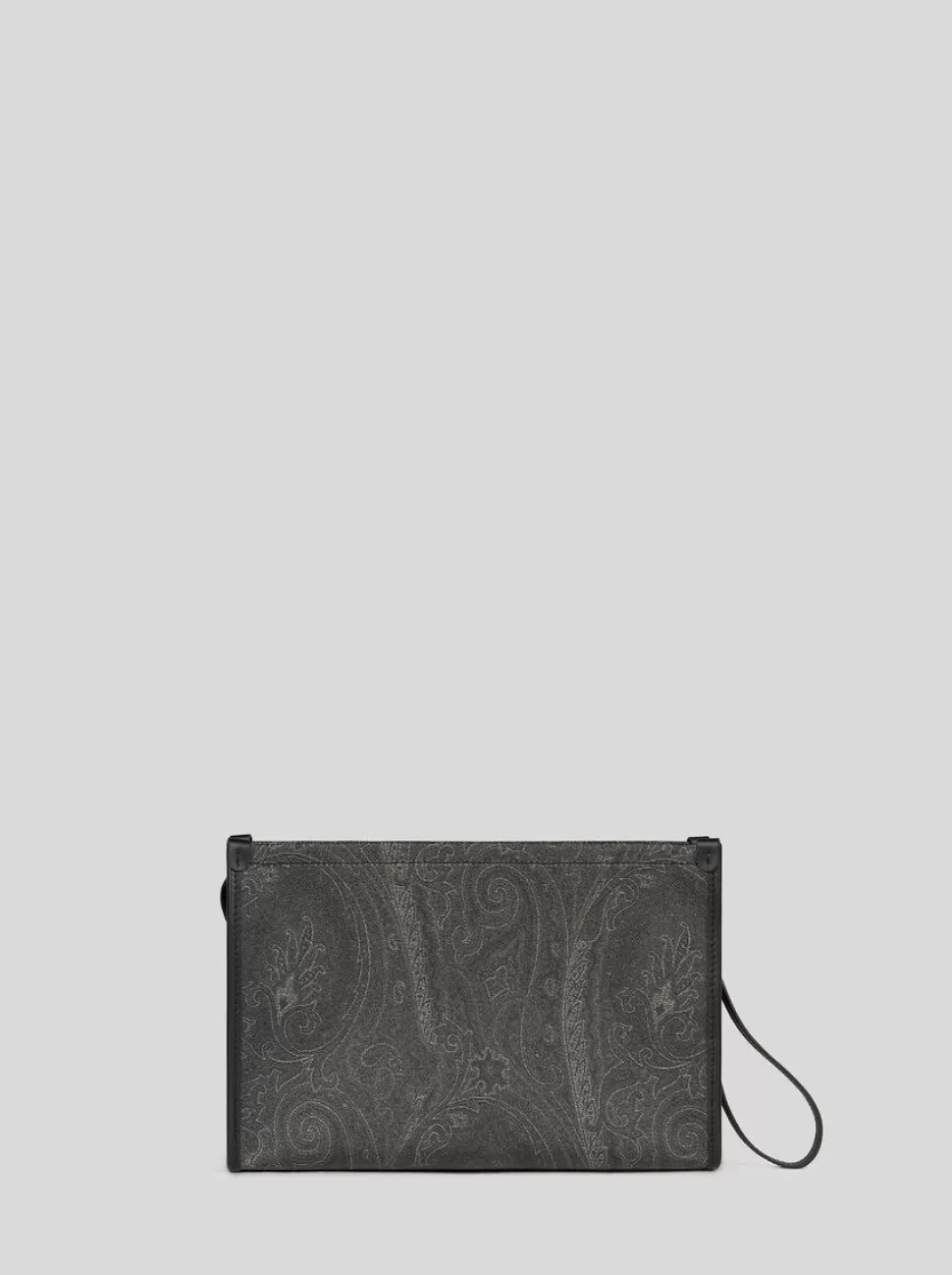 Herren ETRO GROSSE POUCH AUS PAISLEY-JACQUARD MIT PEGASO