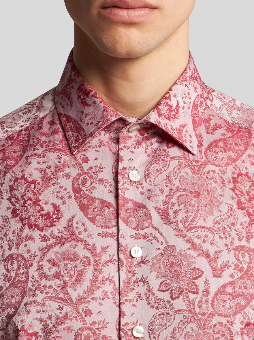 Herren ETRO HEMD MIT FLORALEM PAISLEYMUSTER