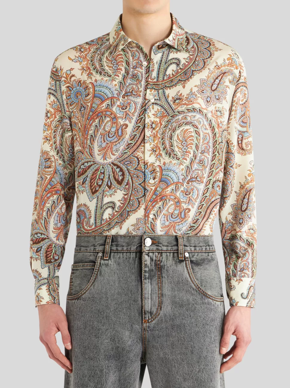 Herren ETRO HEMD MIT PAISLEY-PRINT