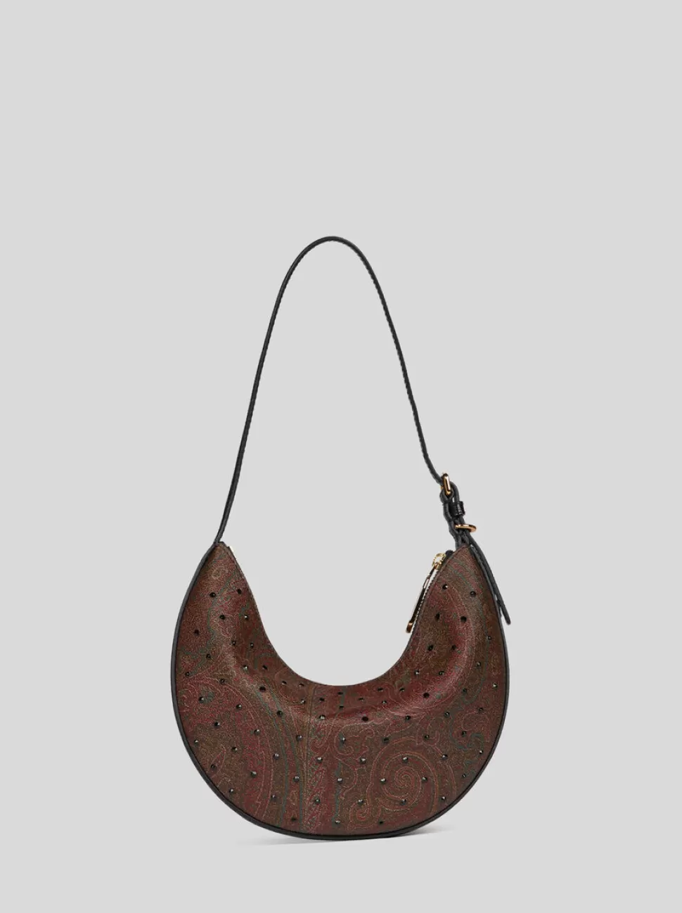 Damen ETRO HOBO-TASCHE ESSENTIAL KLEIN MIT STRASS