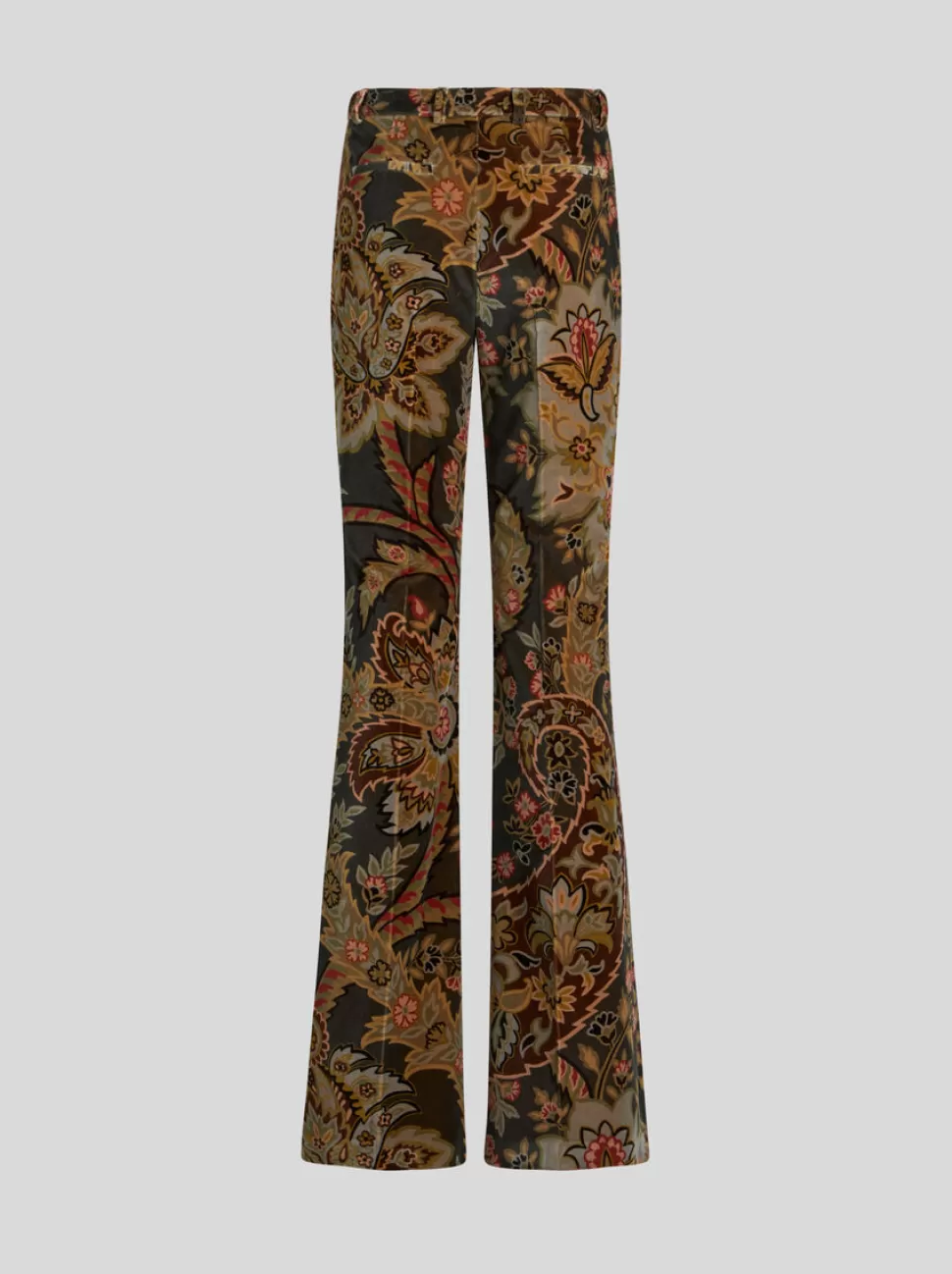 Damen ETRO HOSE AUS BEDRUCKTEM SAMT