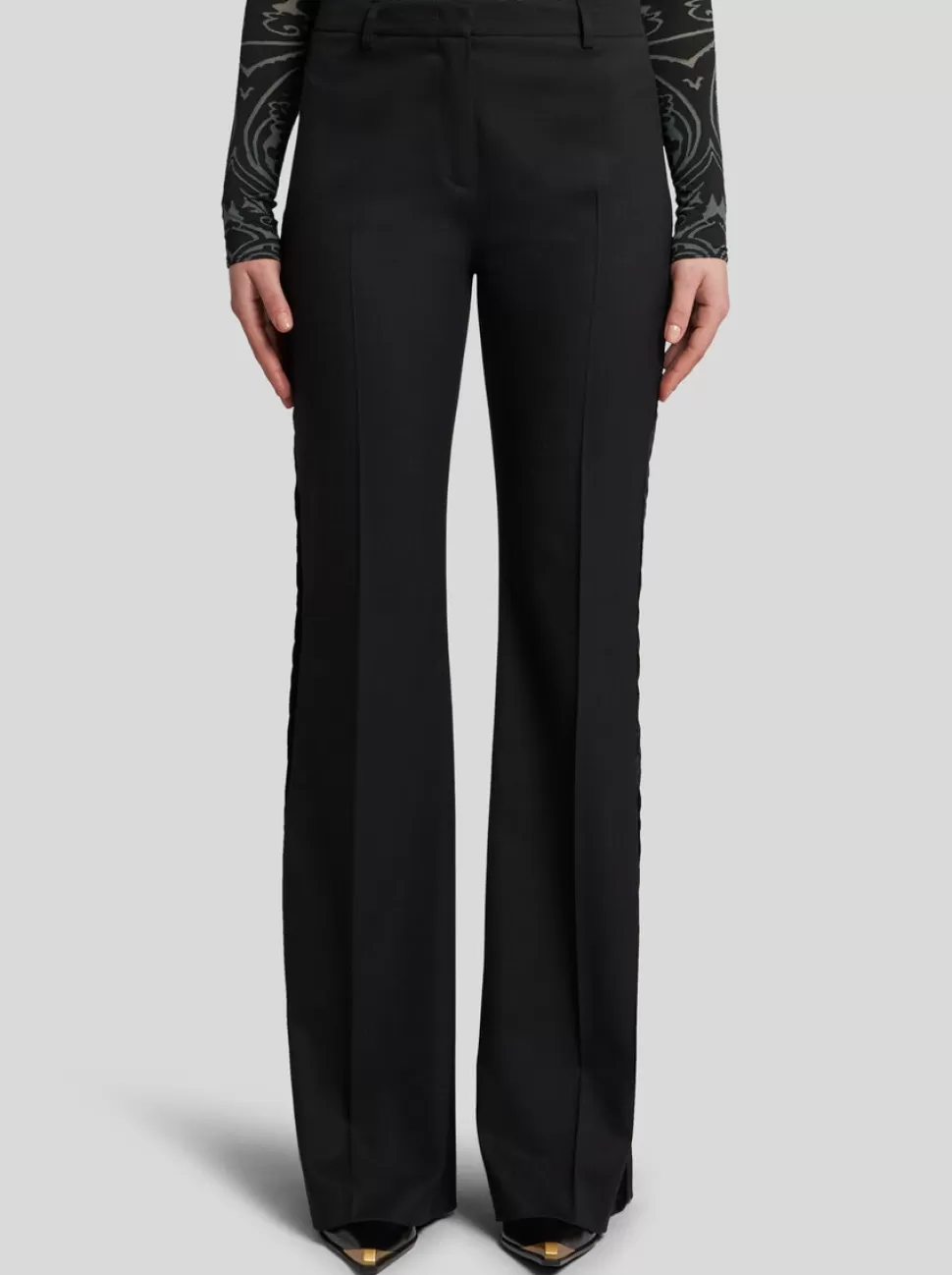 Damen ETRO HOSE AUS STRECH-WOLLE