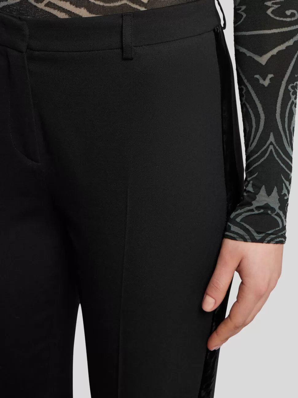 Damen ETRO HOSE AUS STRECH-WOLLE