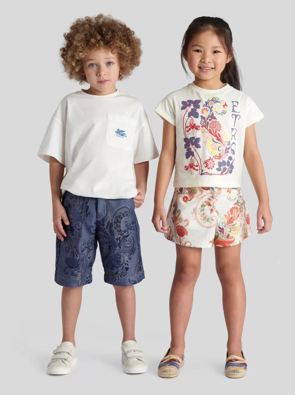 ETRO JACQUARD-BERMUDASHORTS FÜR KINDER