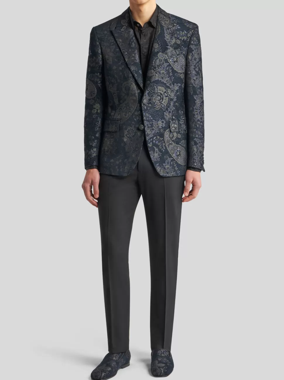 Herren ETRO JACQUARD-BLAZER MIT PAISLEY-MUSTER