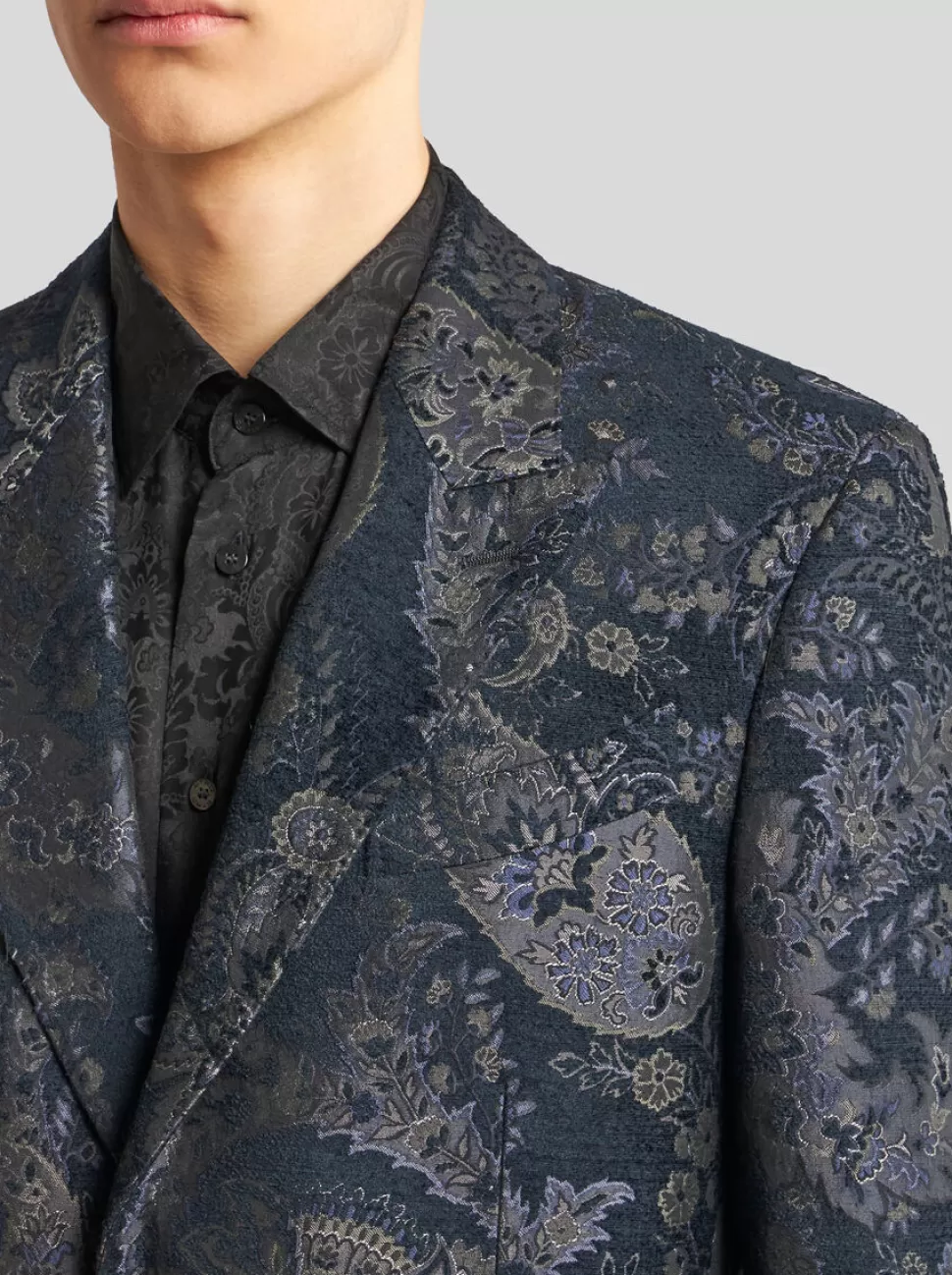 Herren ETRO JACQUARD-BLAZER MIT PAISLEY-MUSTER