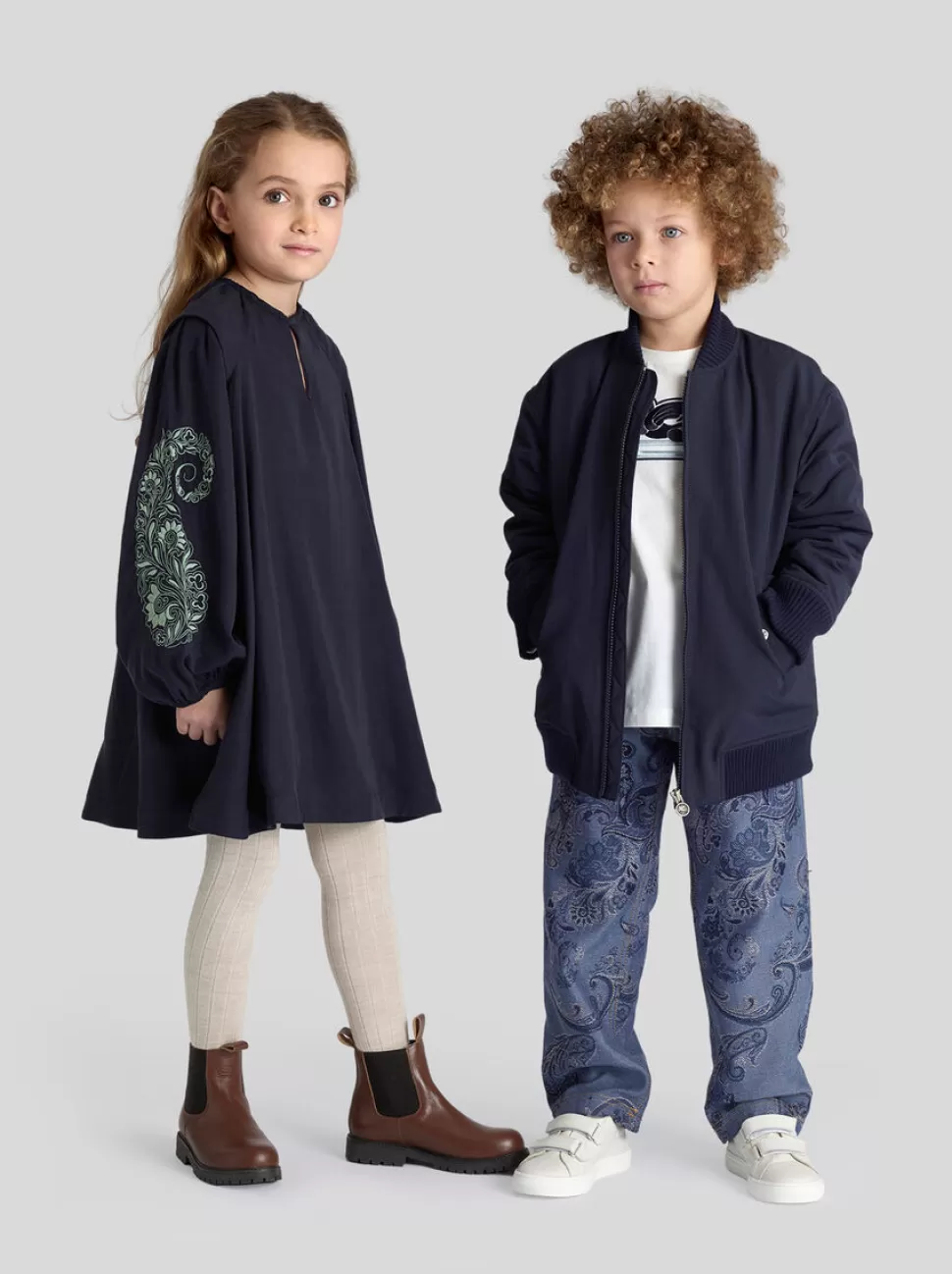 ETRO JACQUARD-JEANS FÜR KINDER