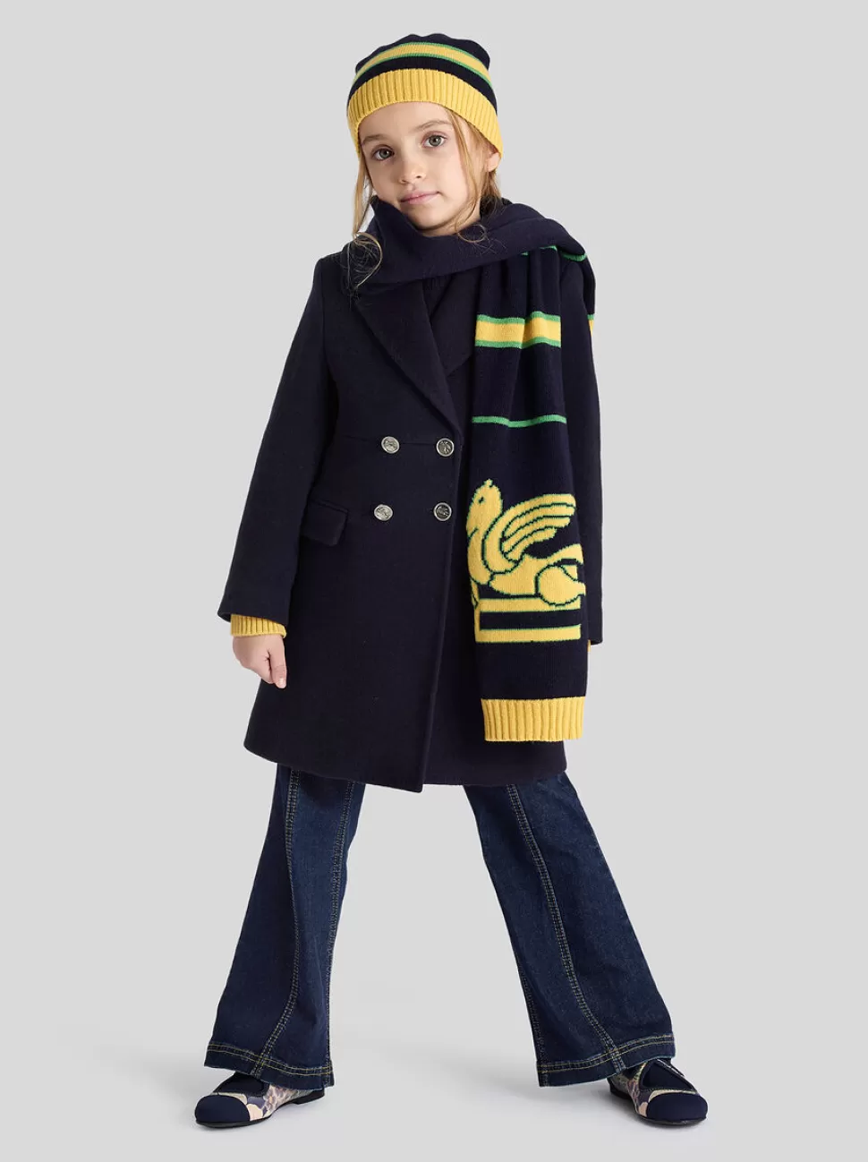 ETRO JEANS MIT KONTRASTNÄHTEN FÜR KINDER