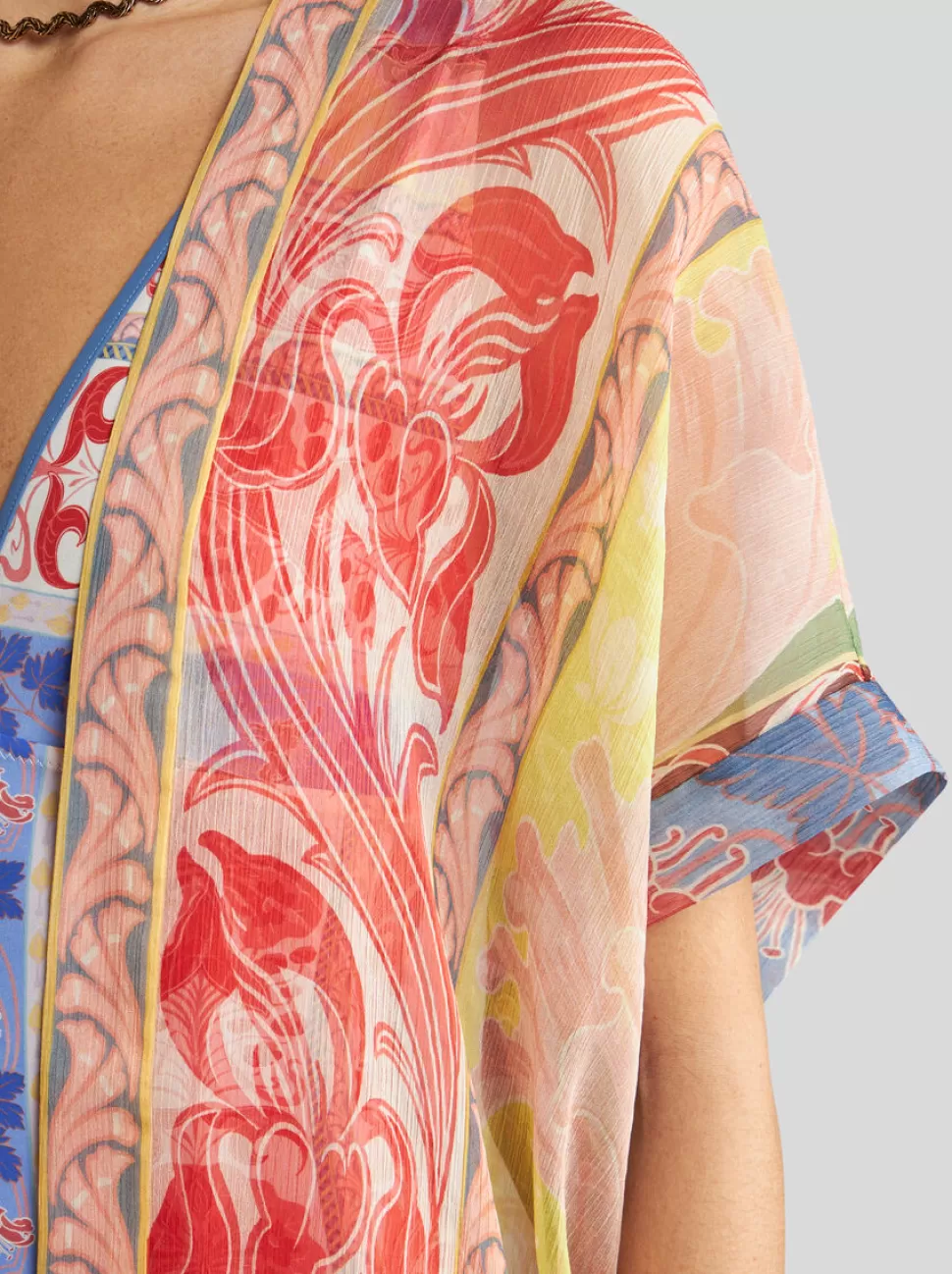 Damen ETRO KAFTAN MIT -SUMMER-PRINT