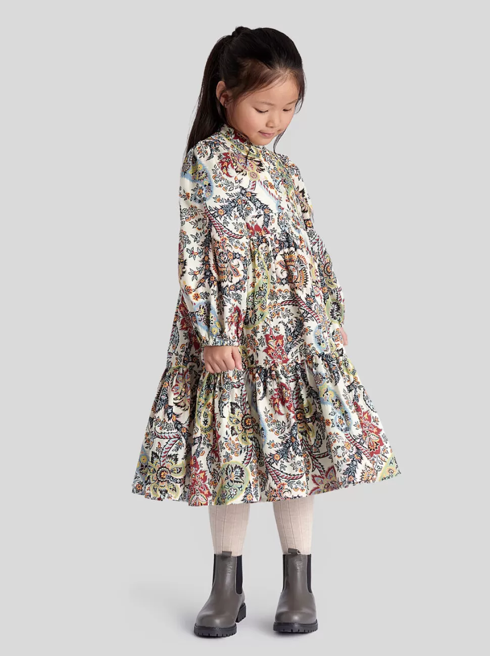 ETRO KLEID MIT FLORALEM PAISLEYMUSTER FÜR KINDER