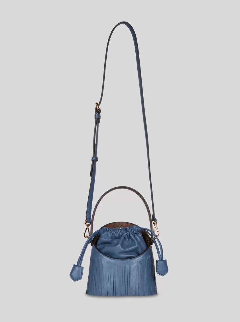 Damen ETRO KLEINE SATURNO TASCHE MIT FRANSEN