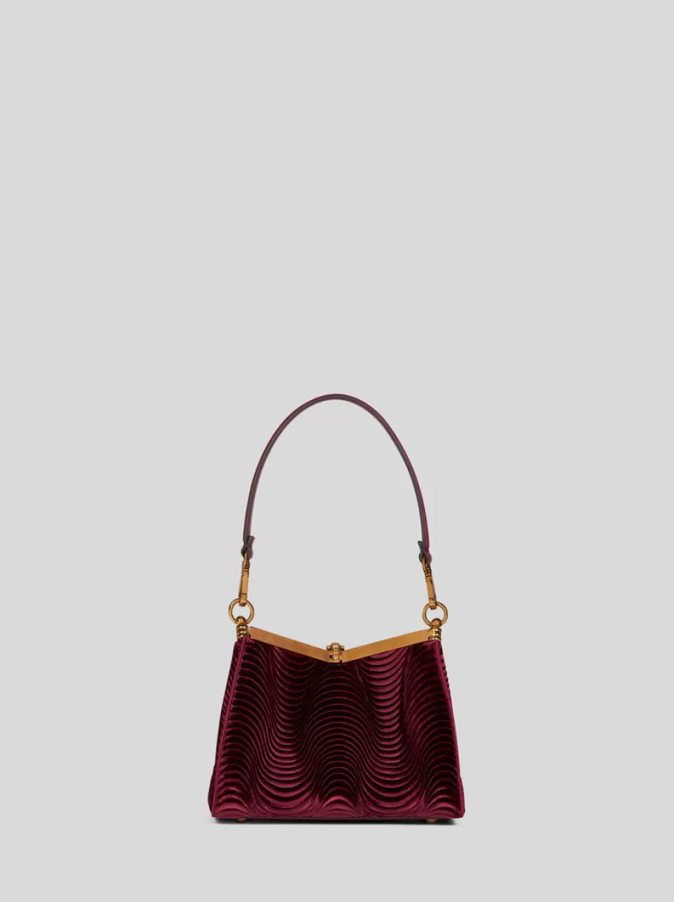 Damen ETRO KLEINE VELA-TASCHE AUS SAMT