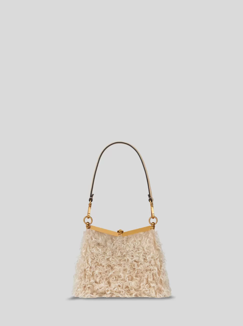 Damen ETRO KLEINE VELA-TASCHE AUS WOLLE UND MOHAIR