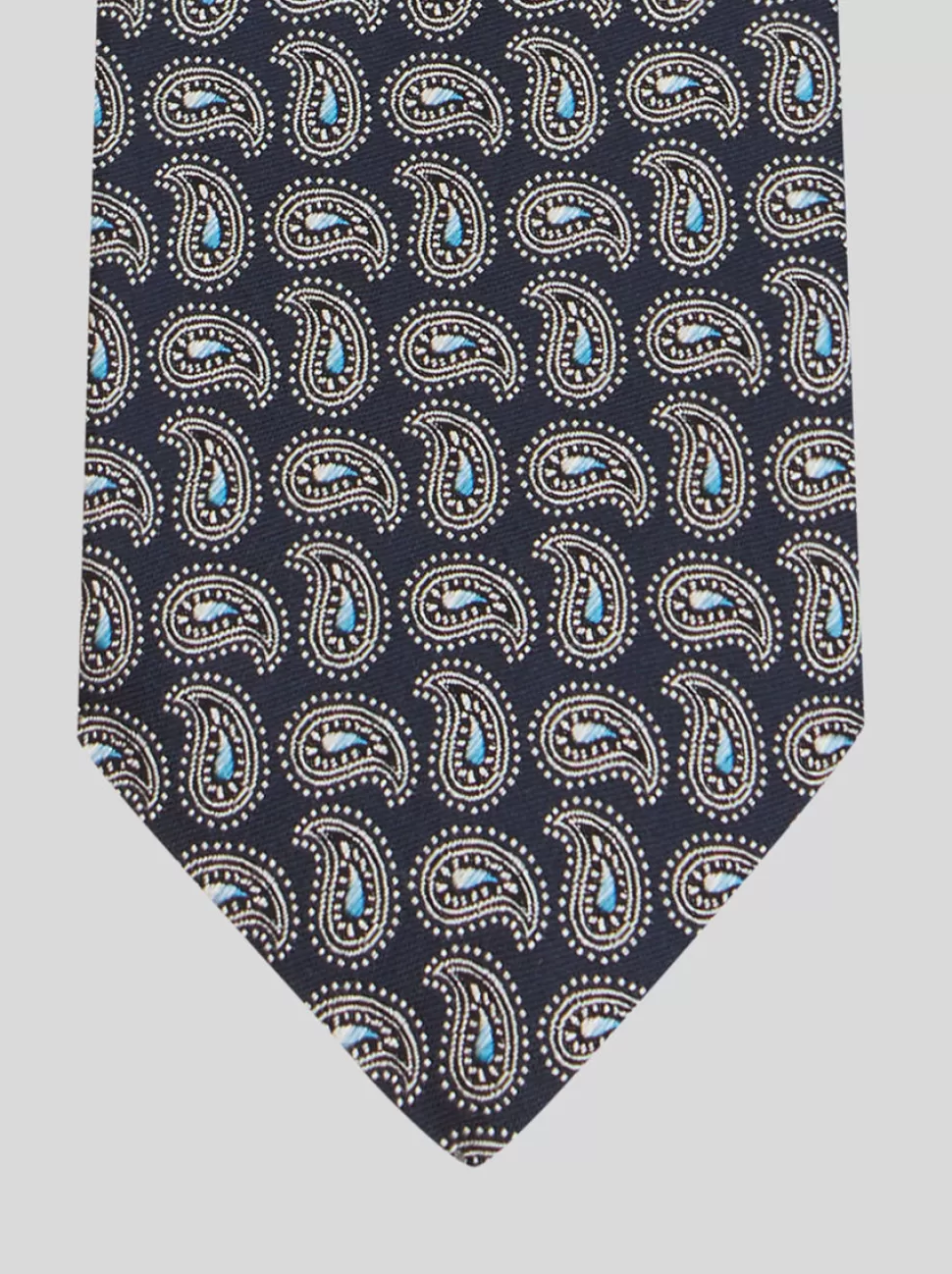 Herren ETRO KRAWATTE AUS SEIDENJACQUARD MIT MINI-PAISLEYMUSTER