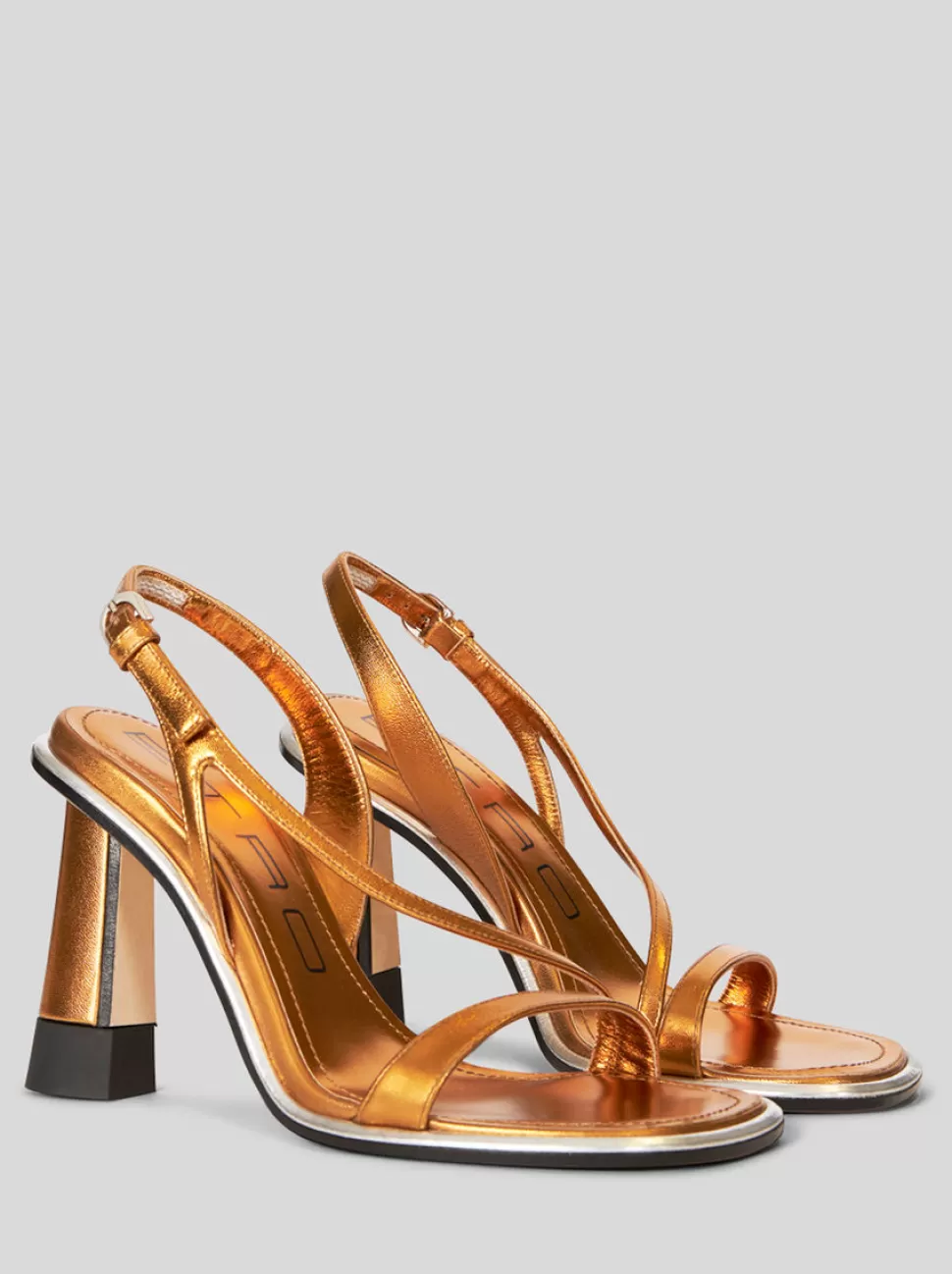 Damen ETRO LEDERSANDALEN MIT RIEMCHEN