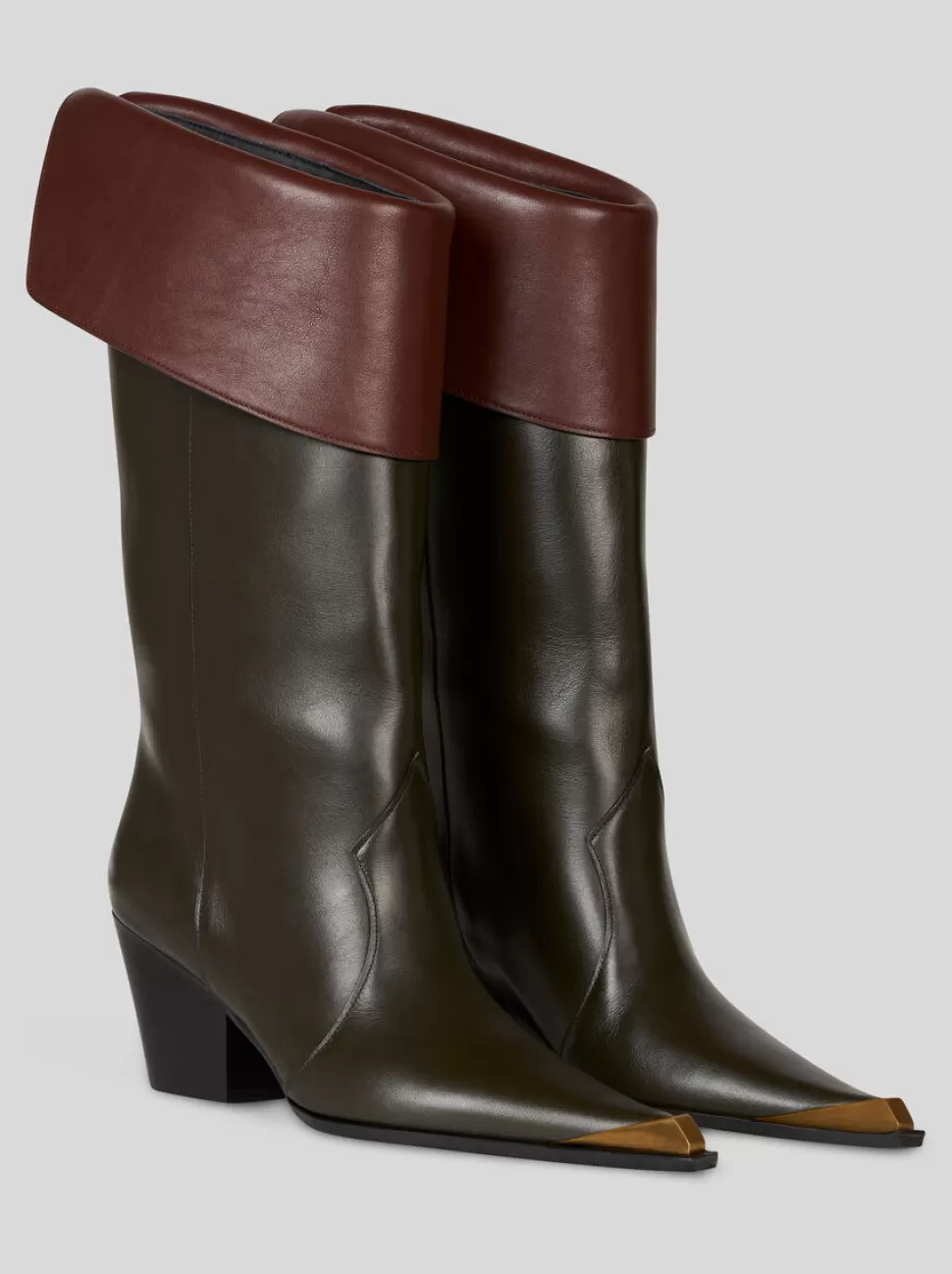 Damen ETRO LEDERSTIEFEL