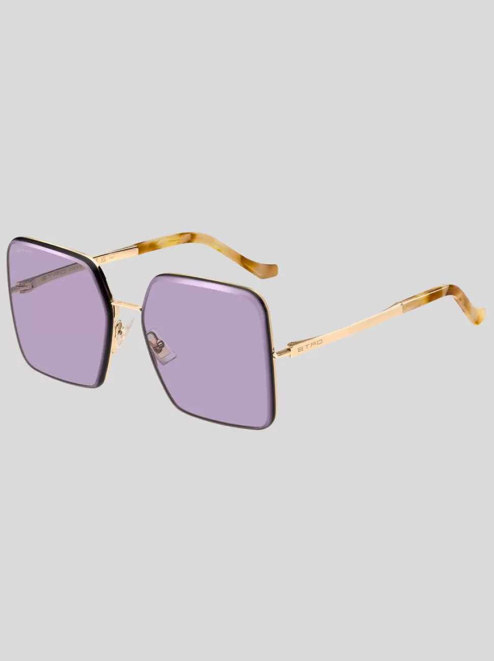 Damen ETRO LUXURY METAL SONNENBRILLE