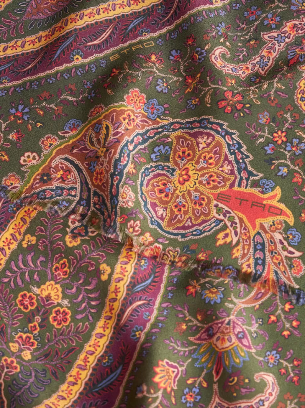 Herren ETRO MEHRFARBIGER PAISLEY-SCHAL AUS SEIDE