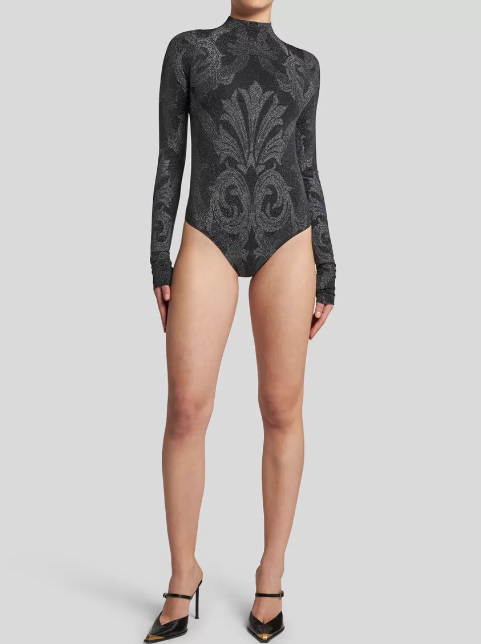 Damen ETRO METALLIC-JACQUARD-BODY