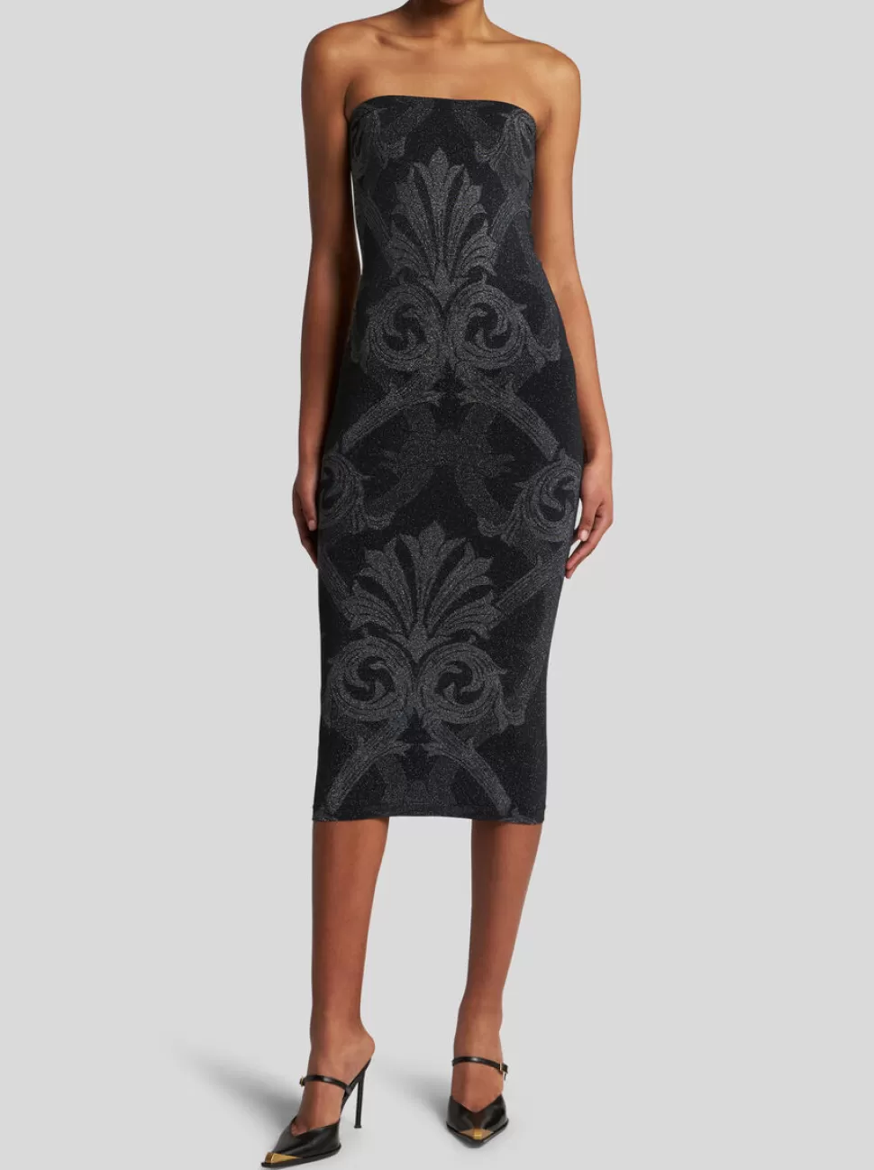 Damen ETRO METALLIC-JACQUARD-KLEID