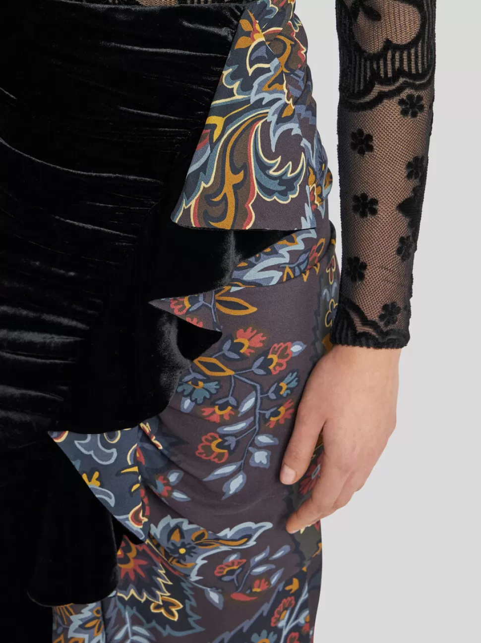 Damen ETRO MIDIROCK MIT PAISLEY-PRINT