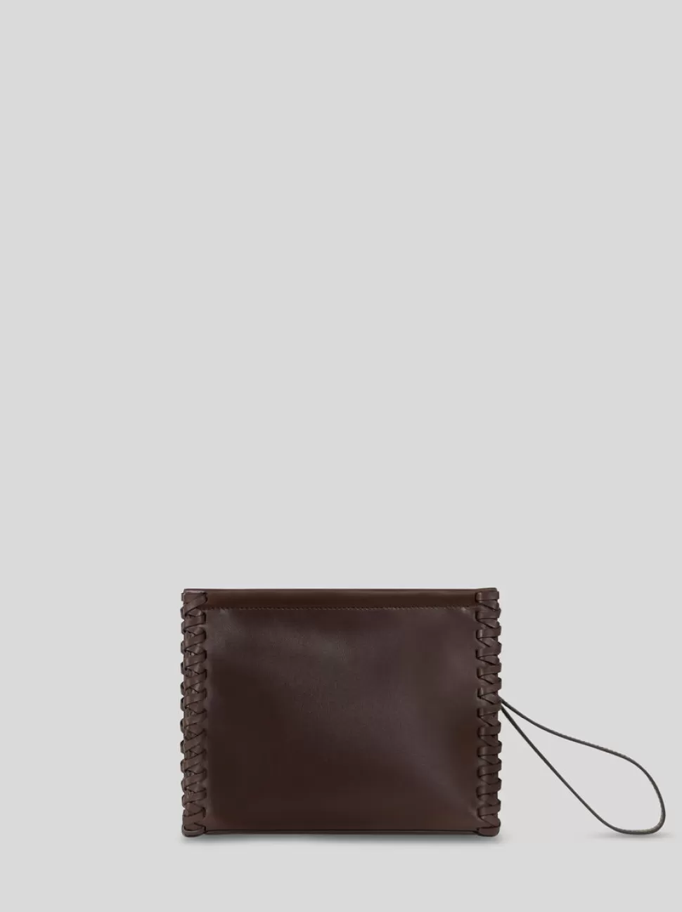 Damen ETRO MITTLERE POUCH AUS LEDER