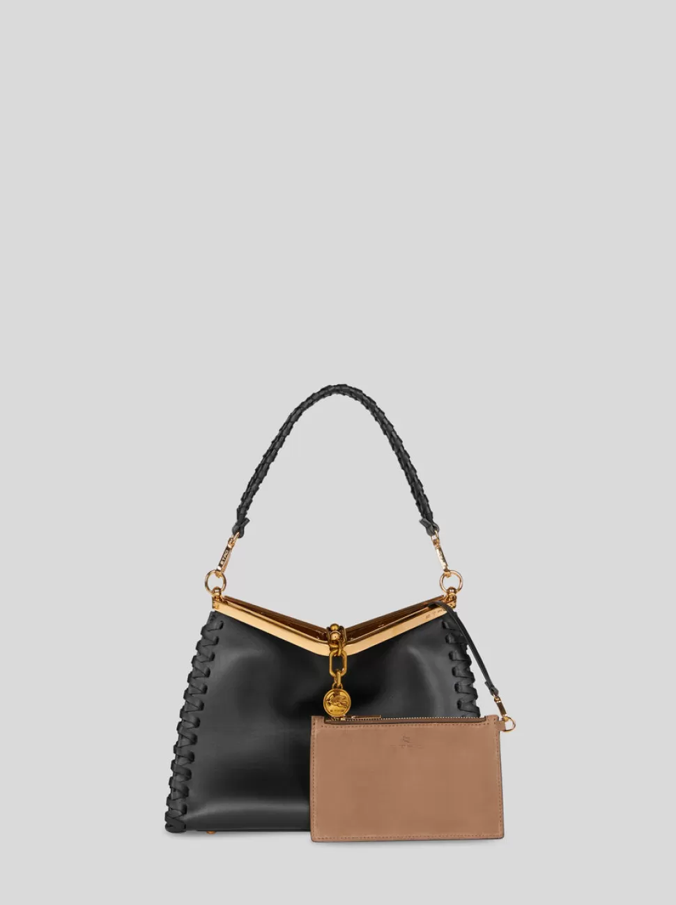 Damen ETRO MITTLERE VELA TASCHE MIT EINGEZOGENEN BÄNDERN