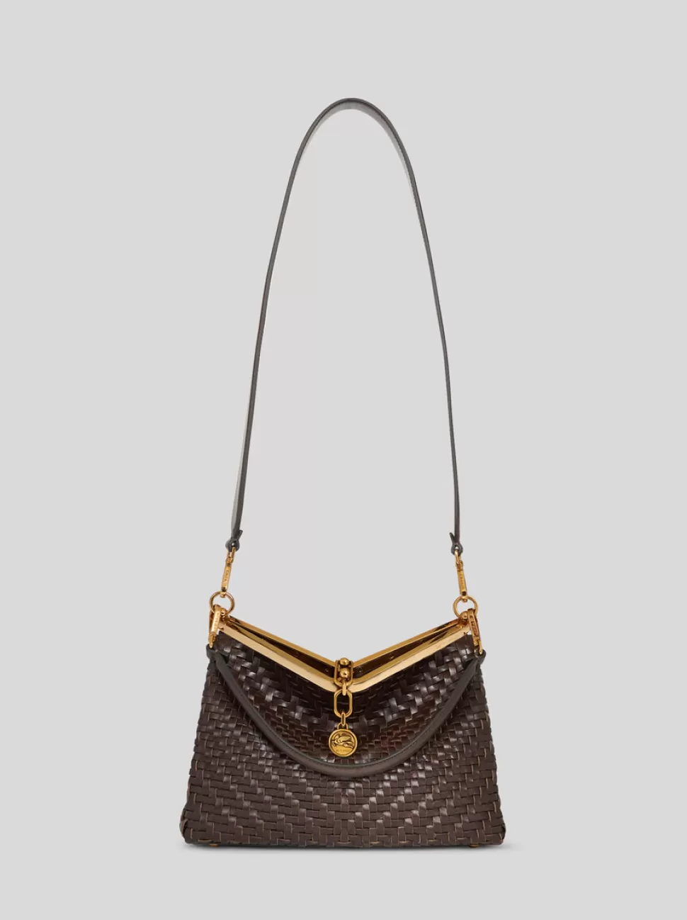 Damen ETRO MITTLERE VELA-TASCHE MIT FLECHTMUSTER