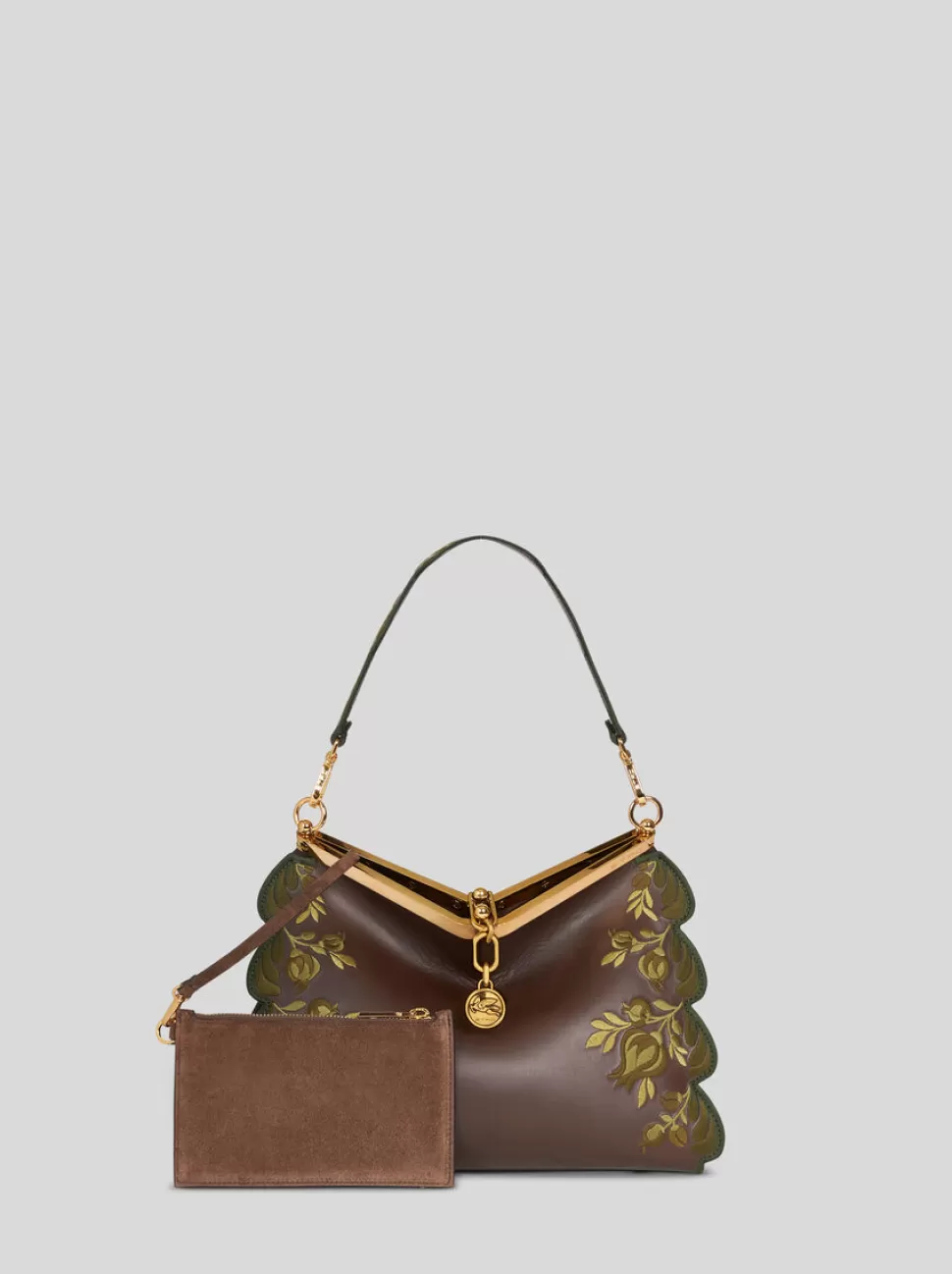 Damen ETRO MITTLERE VELA-TASCHE MIT STICKEREI