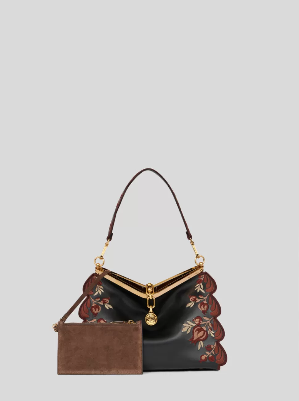 Damen ETRO MITTLERE VELA-TASCHE MIT STICKEREI