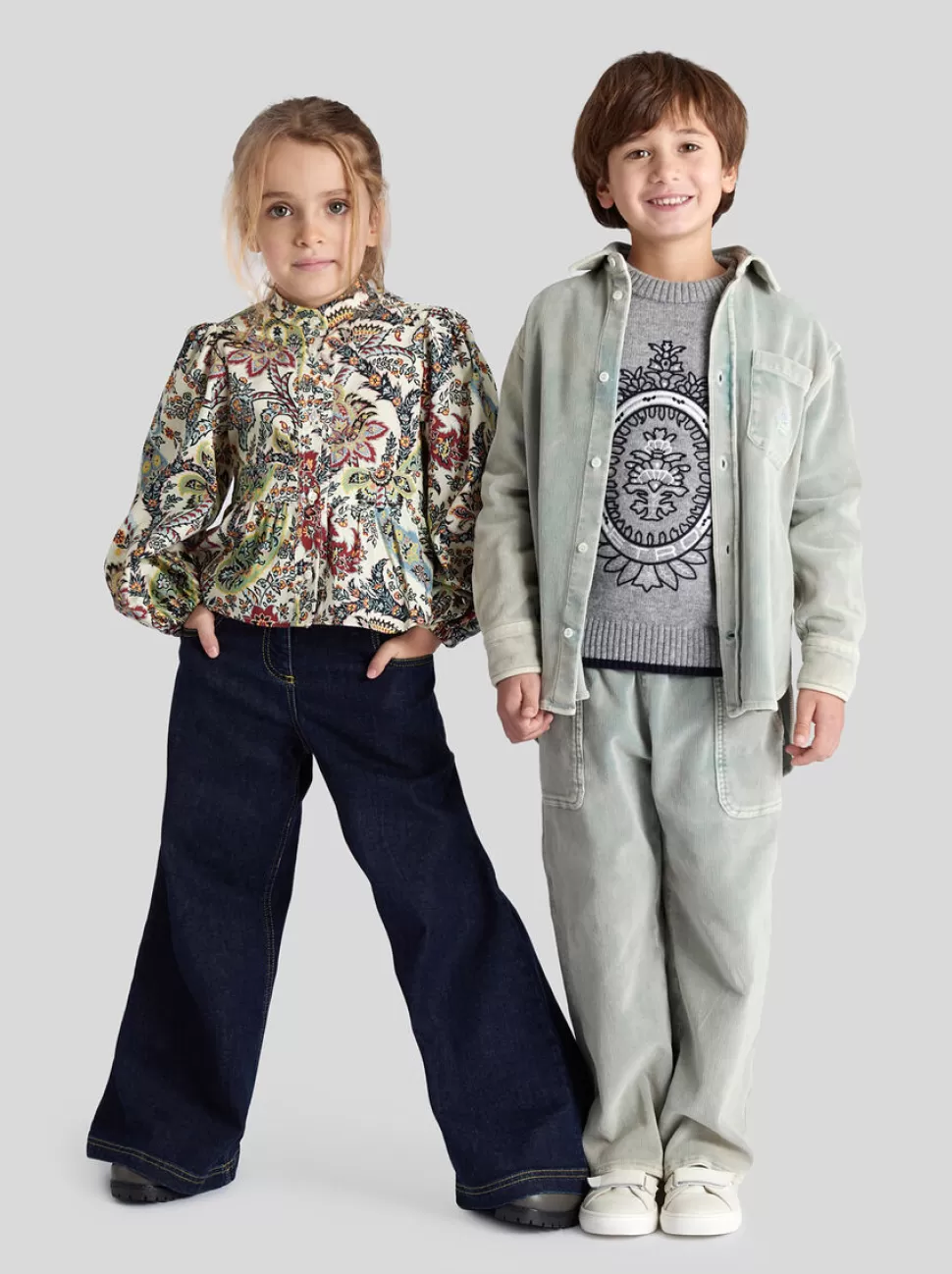 ETRO PAISLEY-BLUSE FÜR KINDER