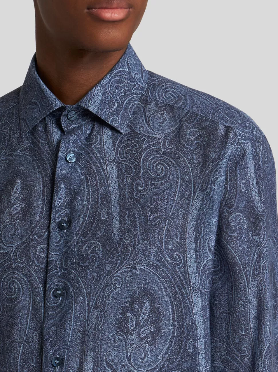 Herren ETRO PAISLEY-HEMD AUS SEIDE