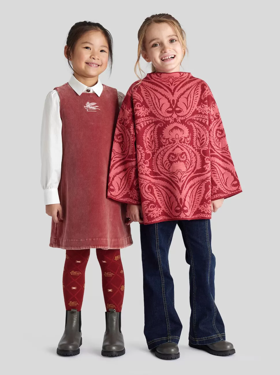 ETRO PAISLEY-PONCHO FÜR KINDER