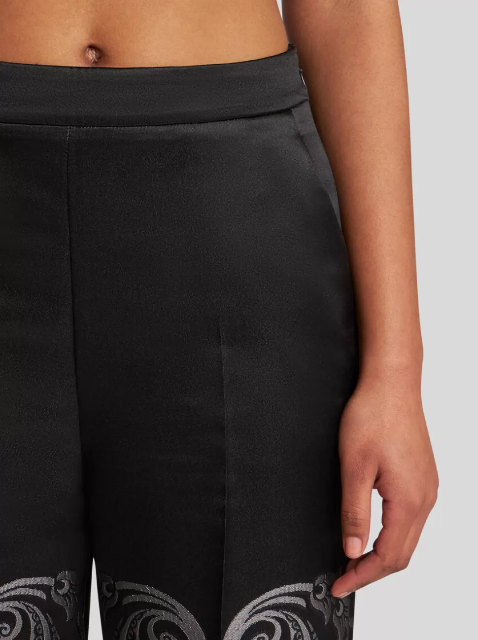 Damen ETRO PALAZZOHOSE AUS SEIDENJACQUARD