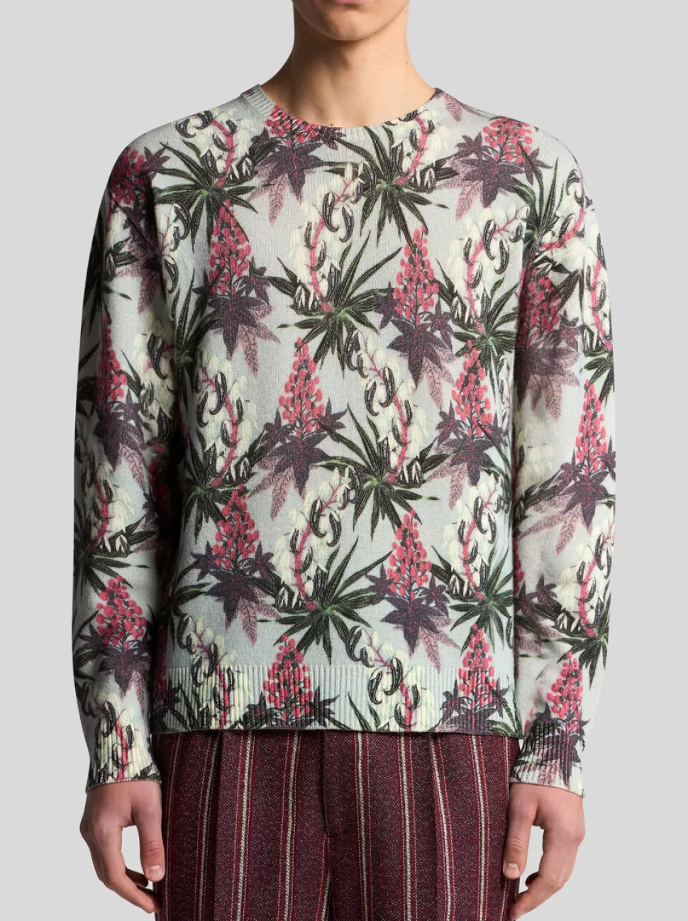 Herren ETRO PULLOVER AUS WOLLE MIT PRINT