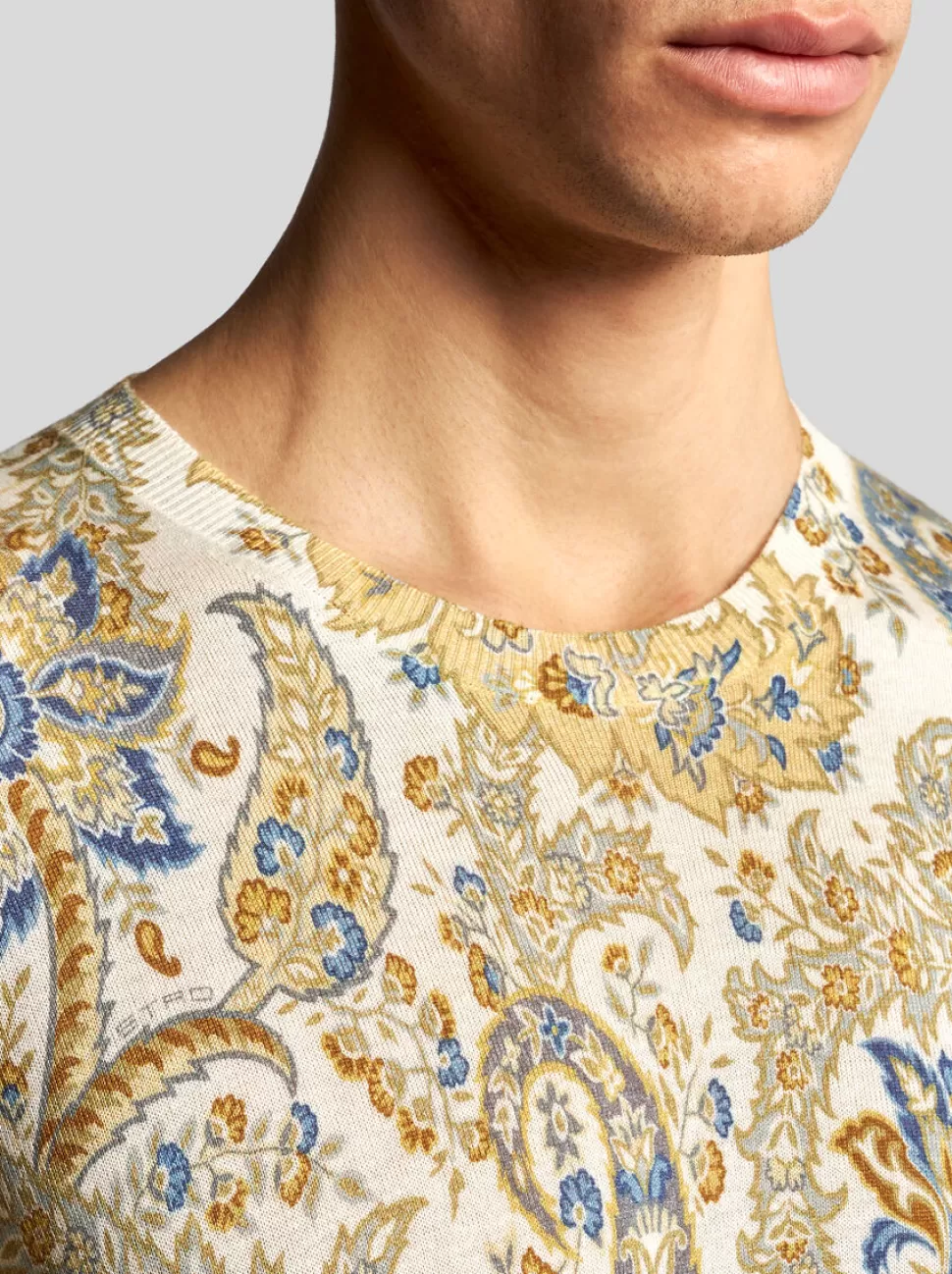 Herren ETRO PULLOVER MIT FLORALEM PAISLEY-PRINT