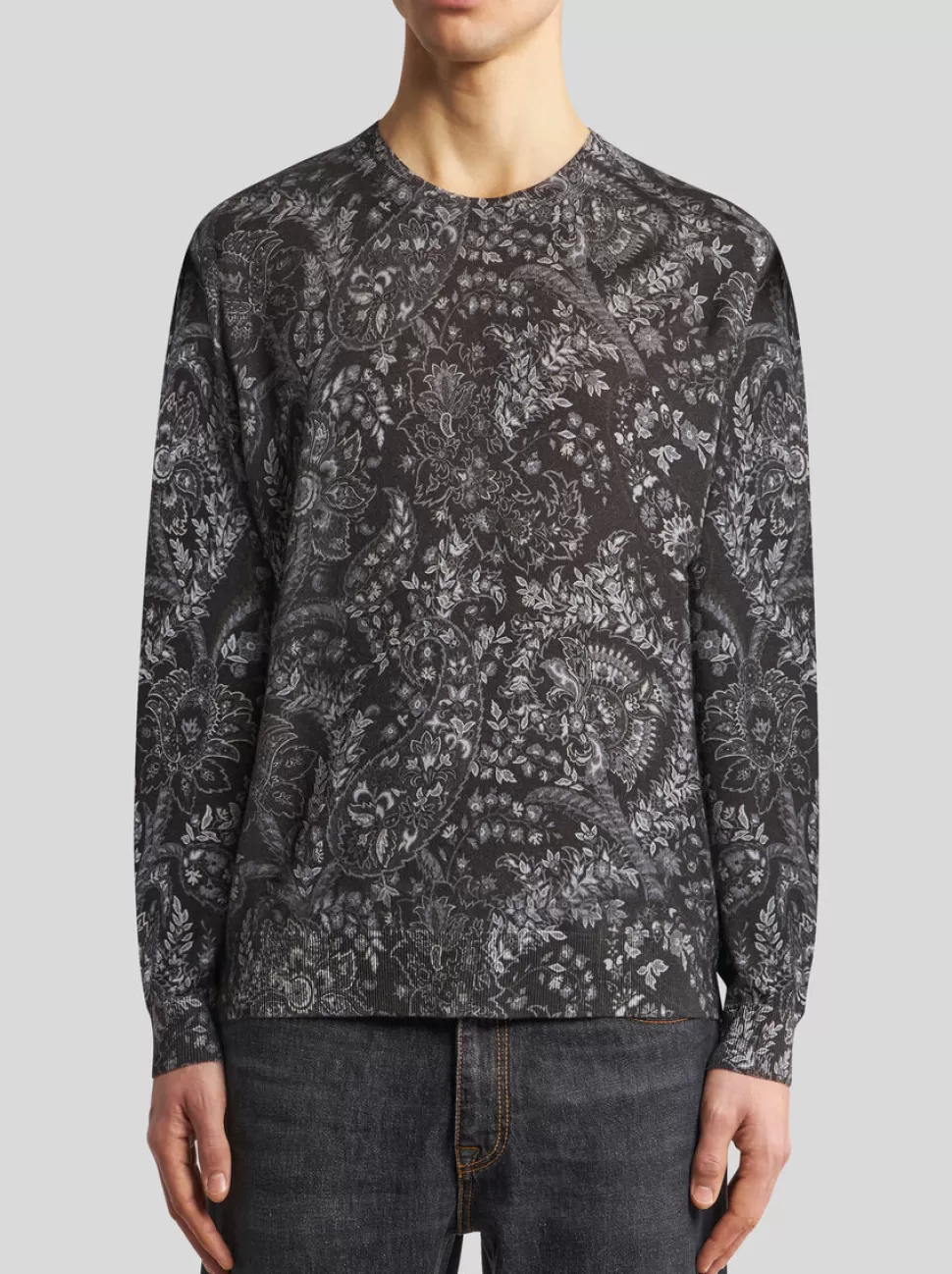 Herren ETRO PULLOVER MIT PAISLEY-PRINT