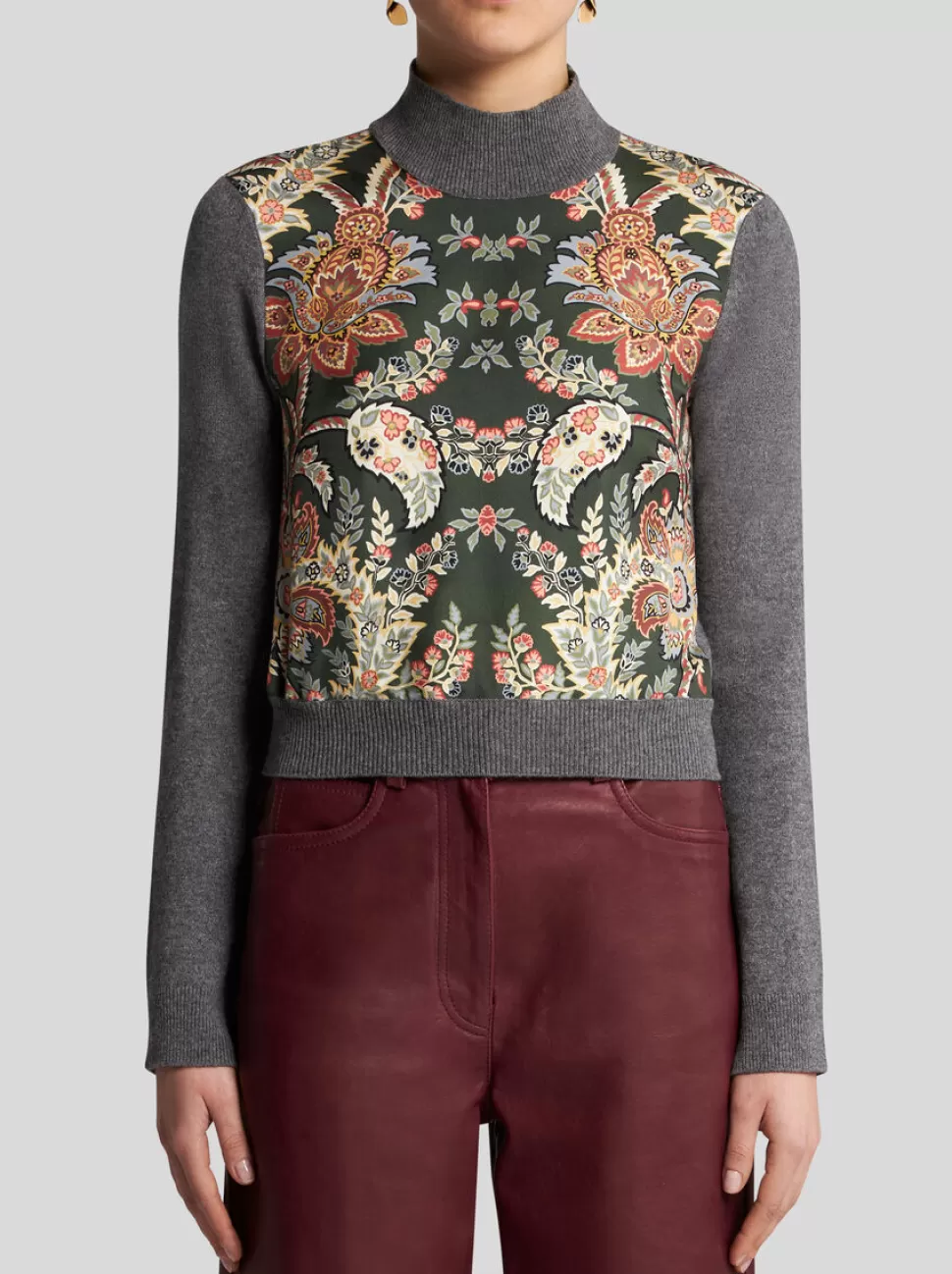 Damen ETRO PULLOVER MIT PAISLEY-PRINT