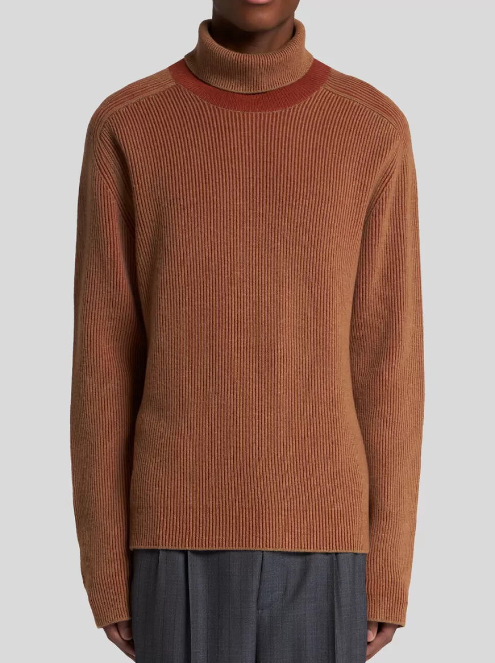 Herren ETRO ROLLKRAGENPULLOVER AUS KASCHMIR