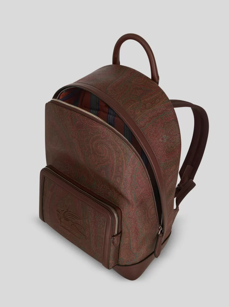 Herren ETRO RUCKSACK MIT PAISLEY-MUSTER UND PEGASO