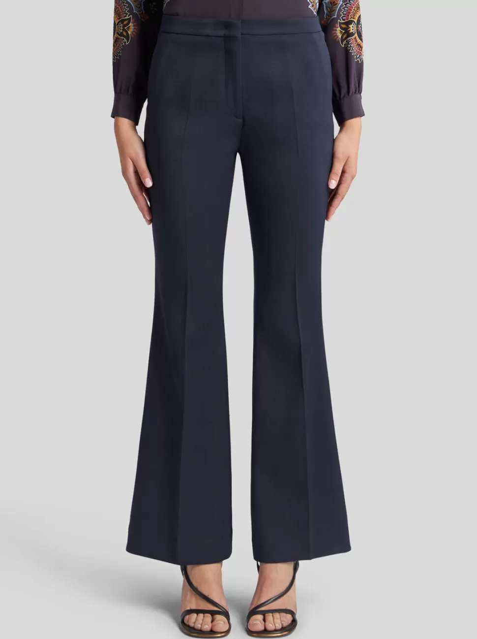 Damen ETRO SCHLAGHOSE AUS STRETCH-GABARDINE